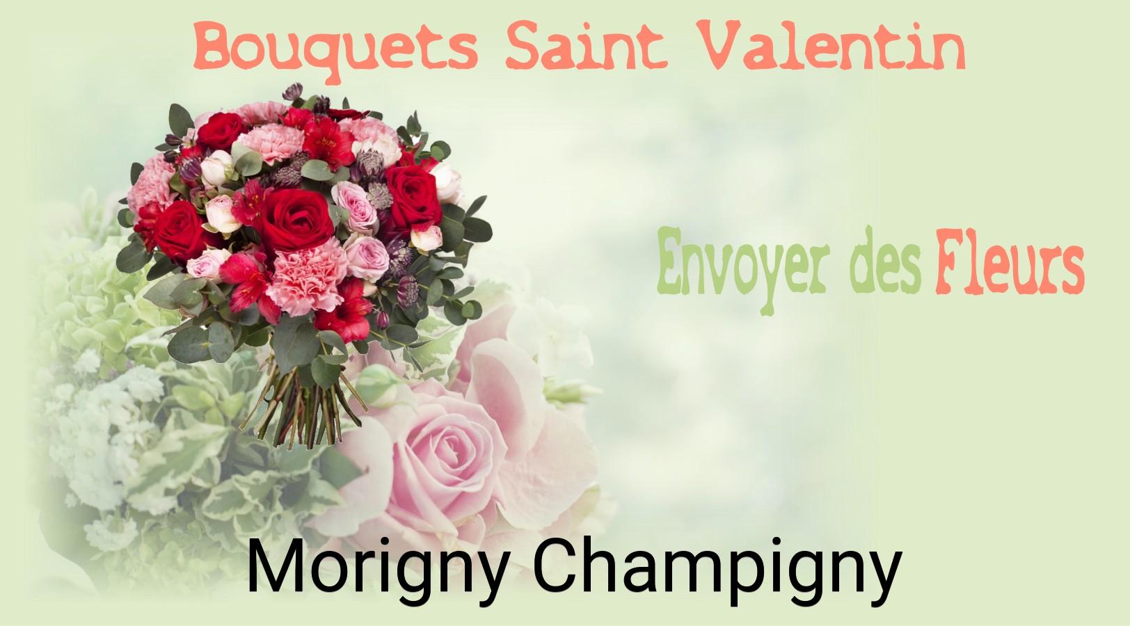 Roses de Saint-Valentin livrées à Morigny-Champigny